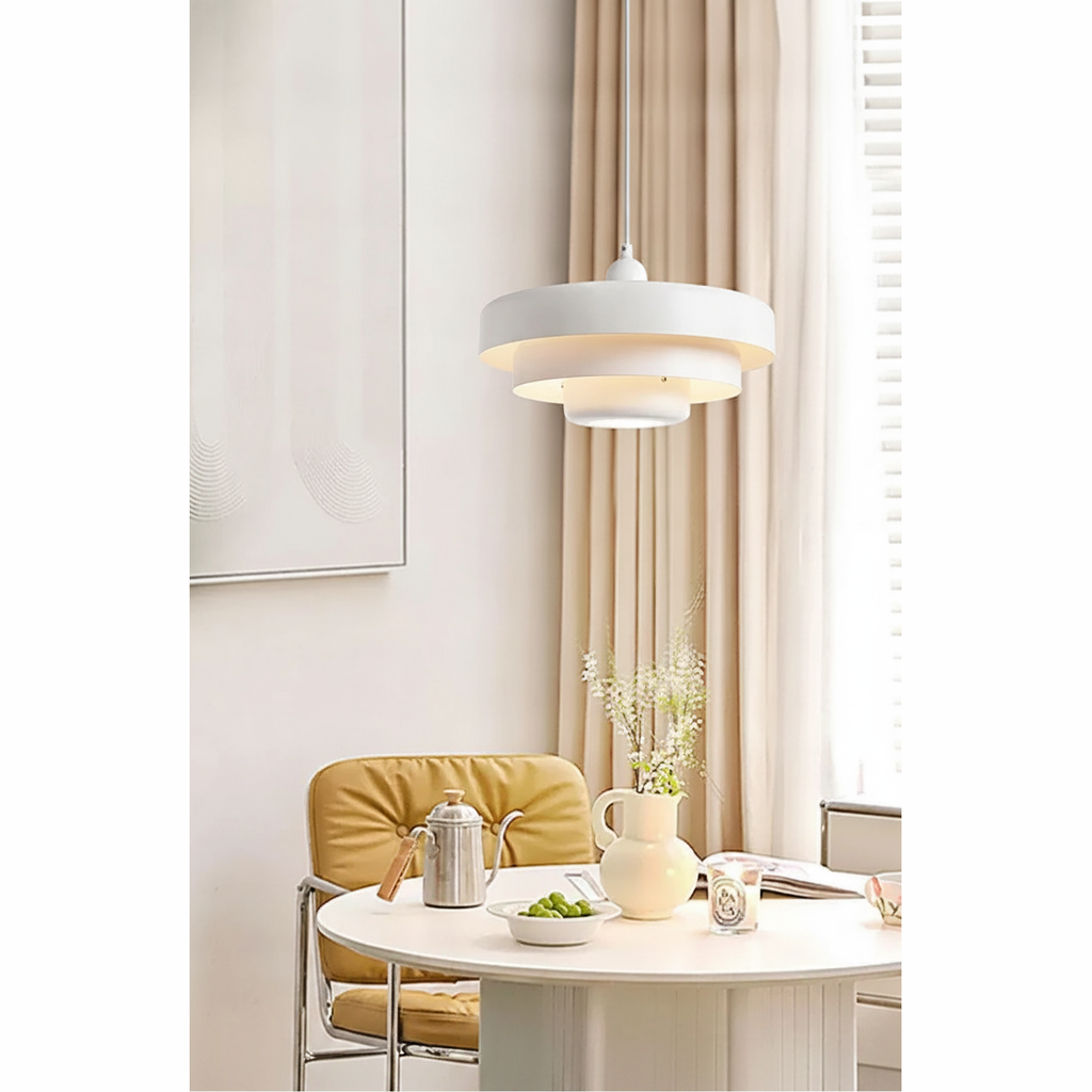 Suspension Soucoupe en Métal Design Rétro