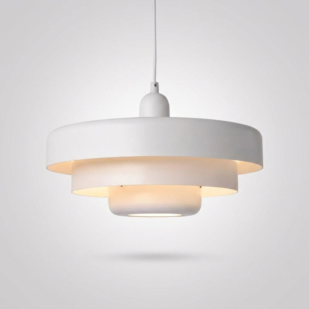 Suspension Soucoupe en Métal Design Rétro
