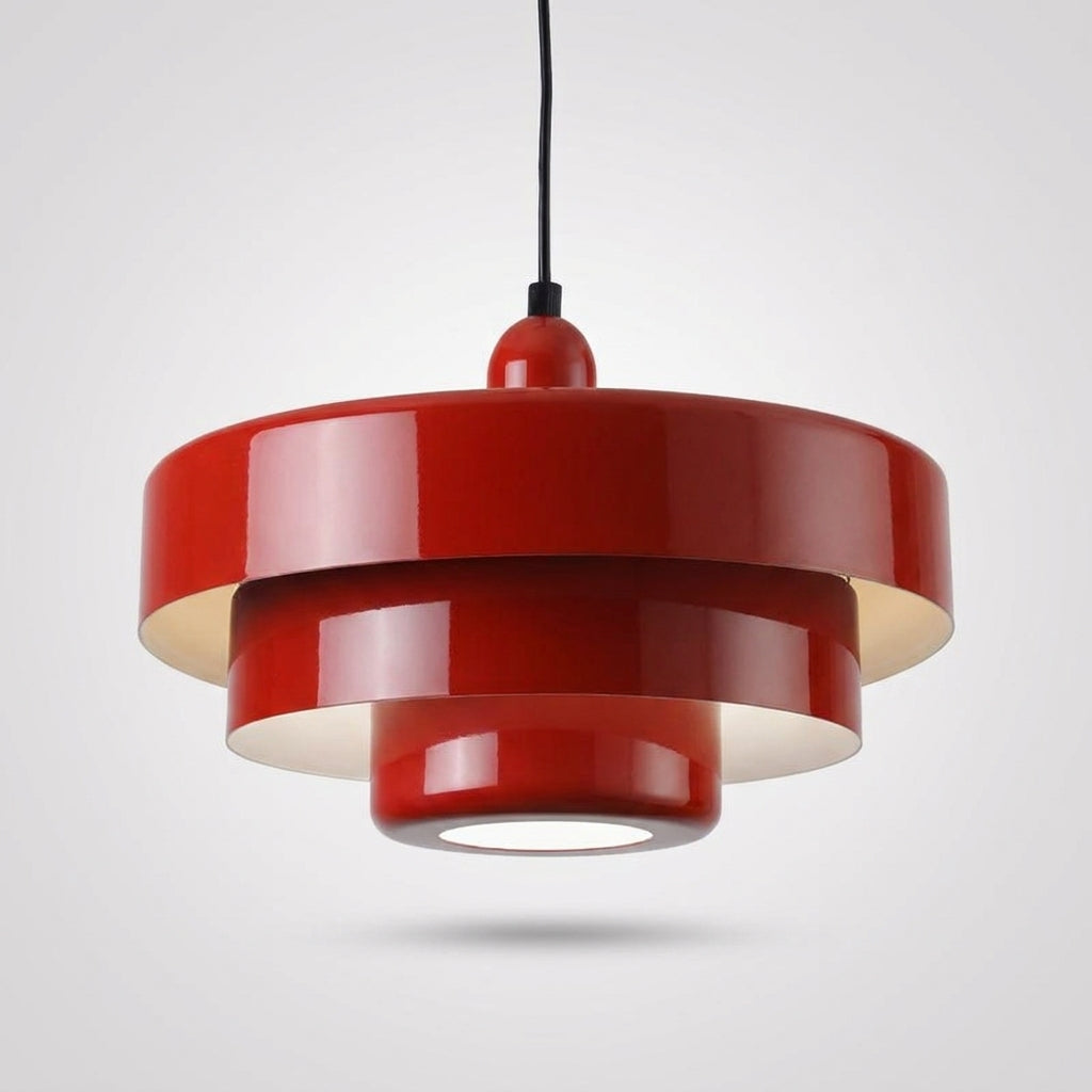 Suspension Soucoupe en Métal Design Rétro