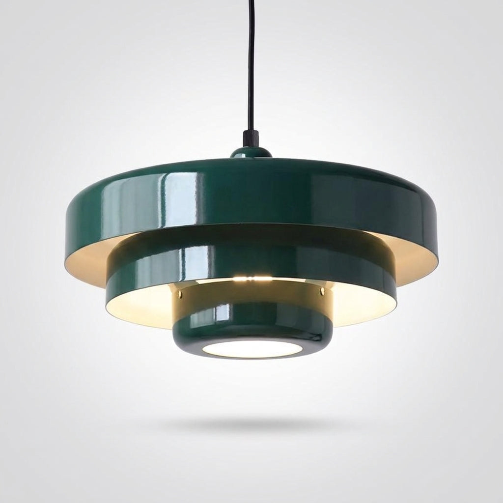 Suspension Soucoupe en Métal Design Rétro