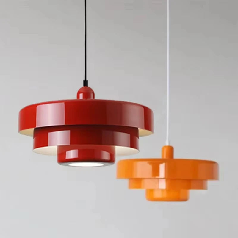 Suspension Soucoupe en Métal Design Rétro