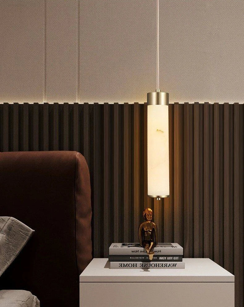 Suspension Tube en Aluminium Design Minimaliste