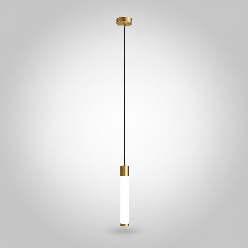 Suspension Tube en Aluminium Design Minimaliste