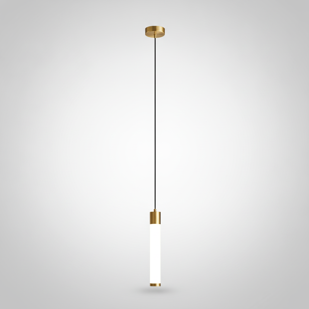 Suspension Tube en Aluminium Design Minimaliste