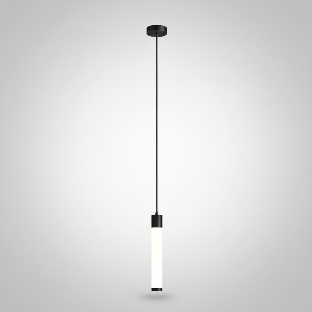 Suspension Tube en Aluminium Design Minimaliste