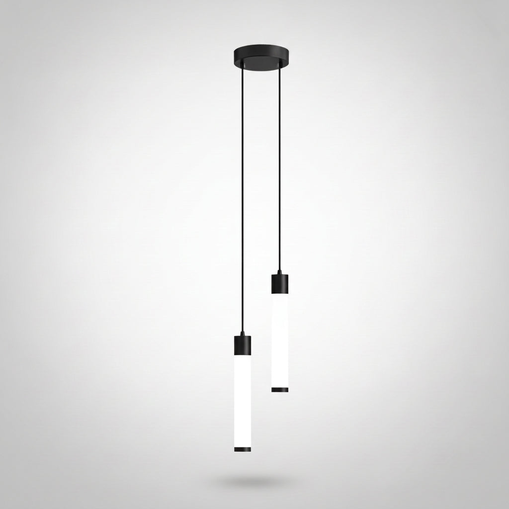 Suspension Tube en Aluminium Design Minimaliste