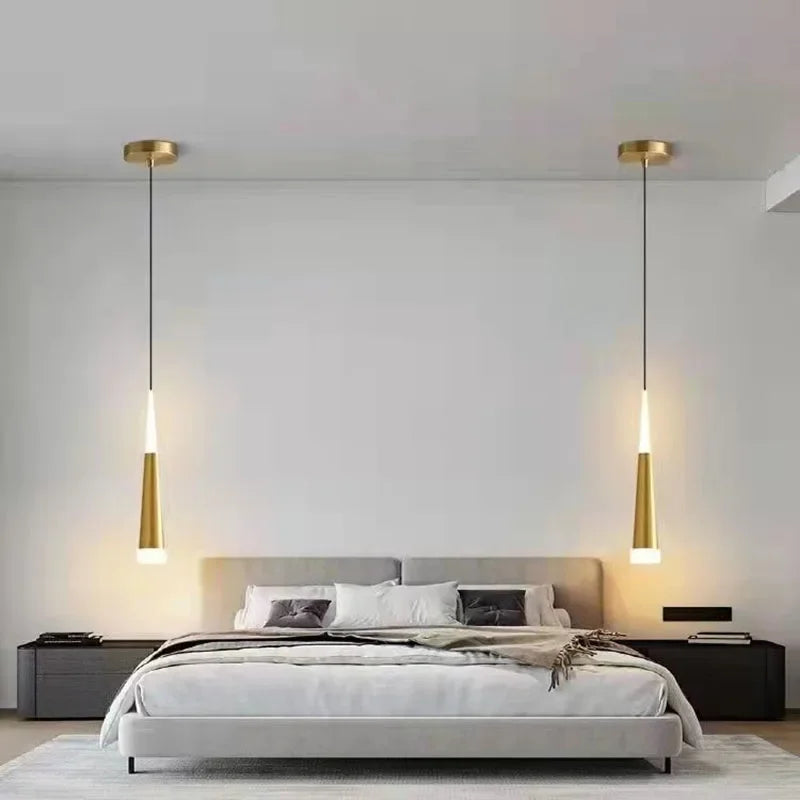 Suspension Tube en Aluminium Design Nordique