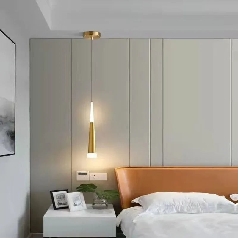 Suspension Tube en Aluminium Design Nordique