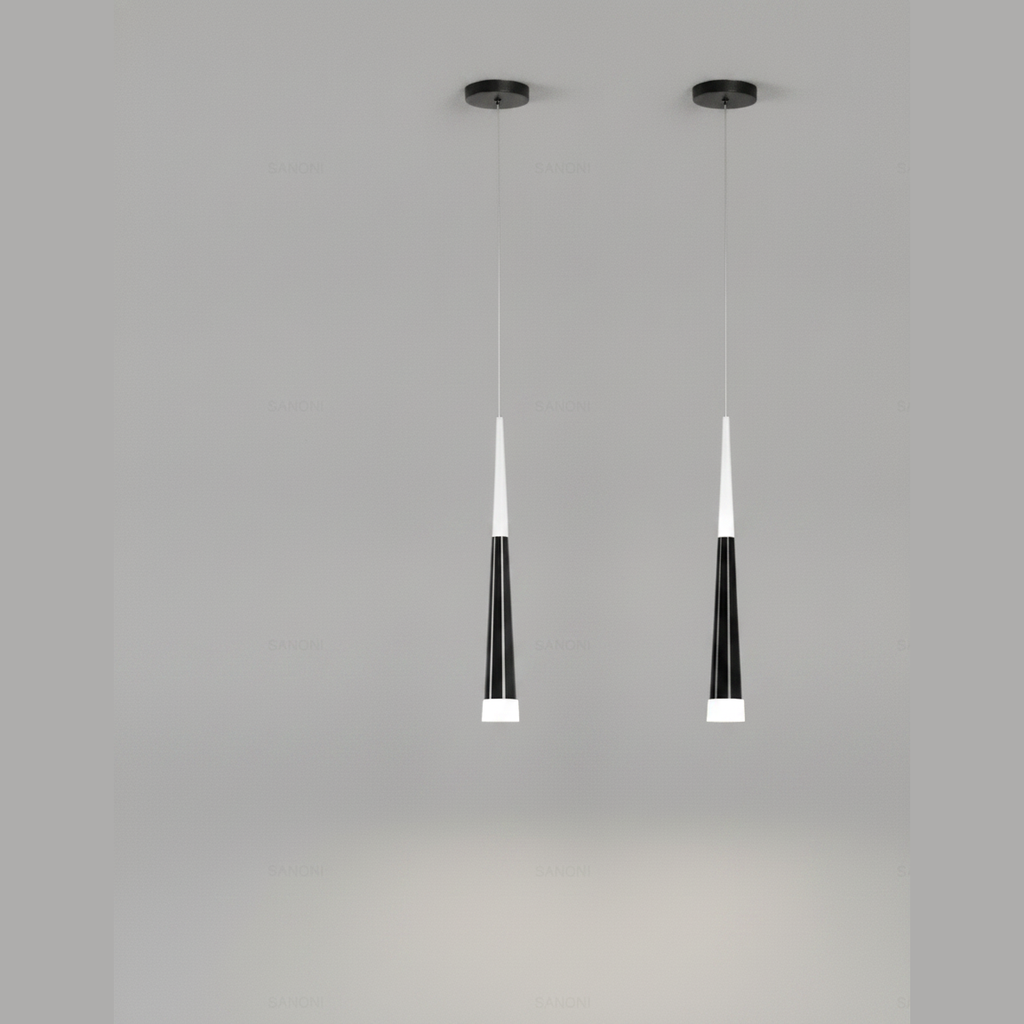 Suspension Tube en Aluminium Design Nordique