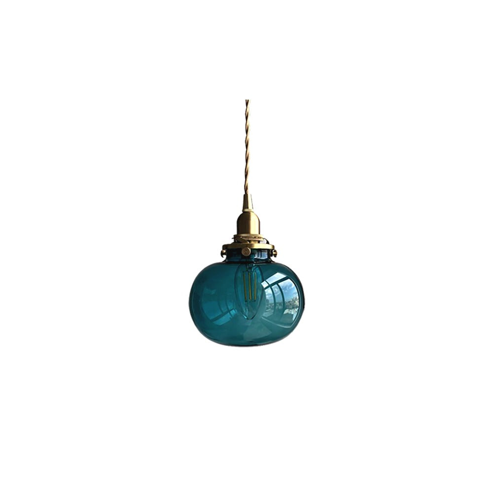 Suspension Vintage en Verre