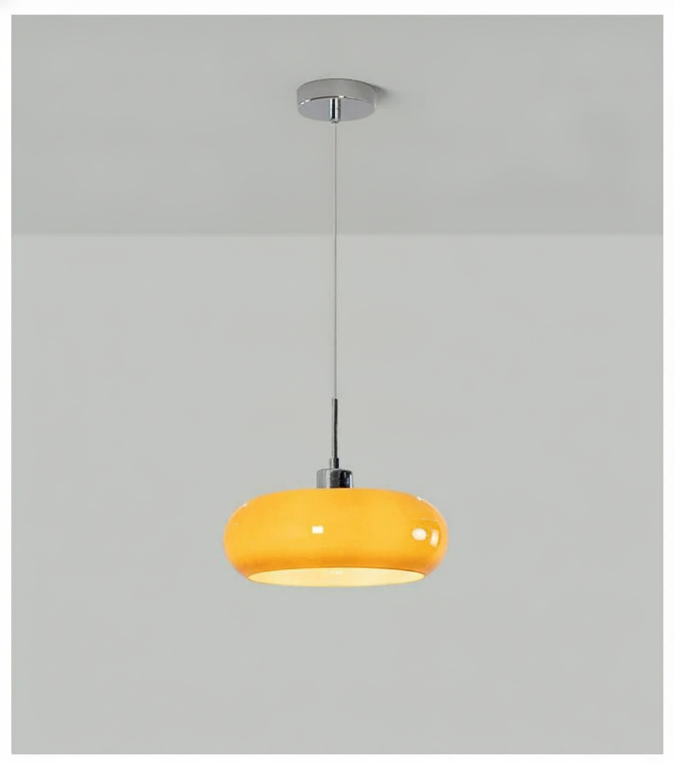 Suspension en verre design moderne