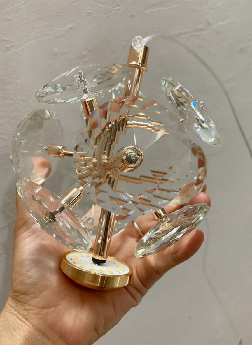 Suspension boule en métal design moderne