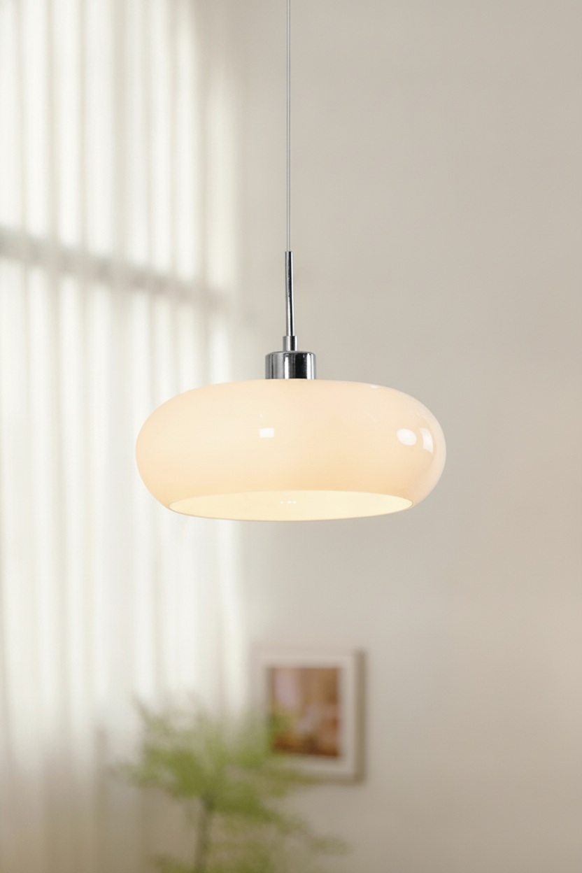 Suspension en verre design moderne