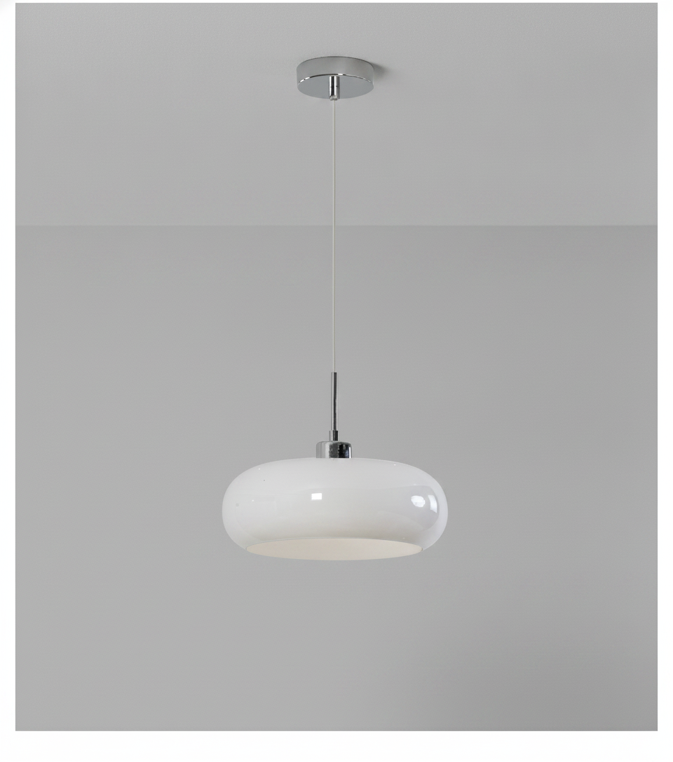 Suspension en verre design moderne