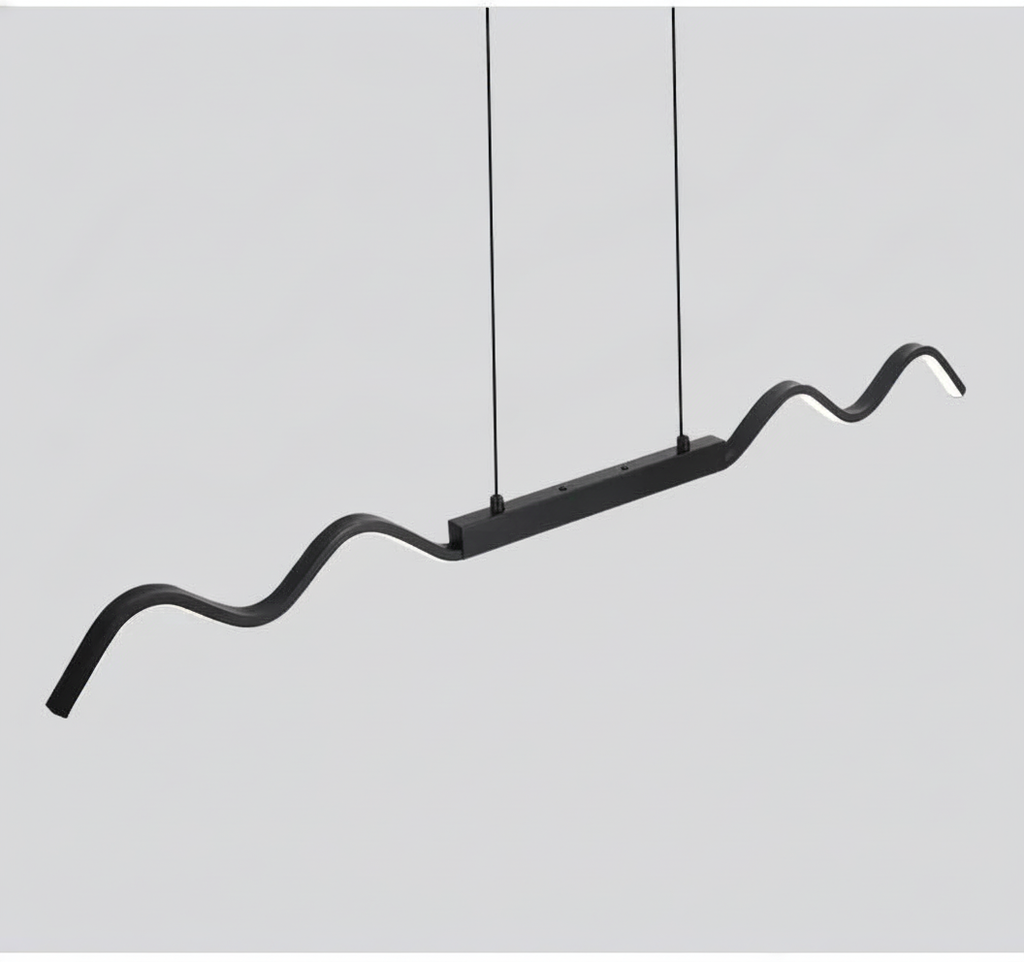 Suspension linéaire en métal design moderne