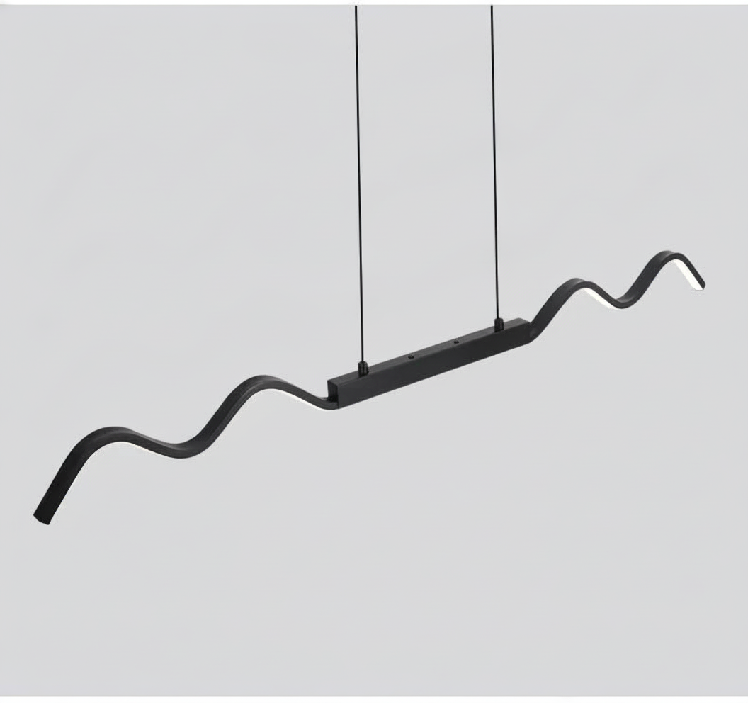 Suspension linéaire en métal design moderne