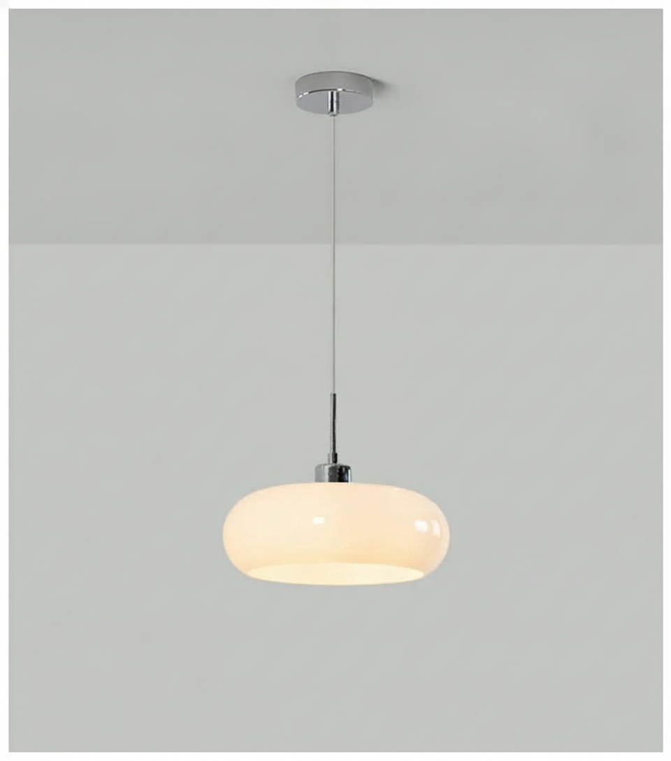 Suspension en verre design moderne