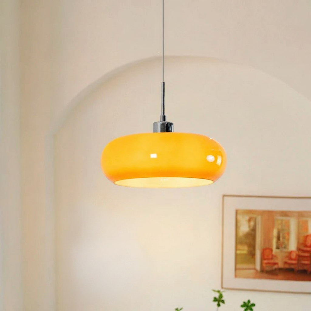 Suspension en verre design moderne