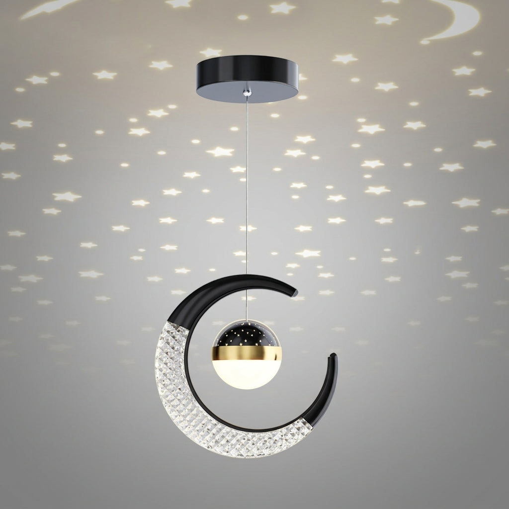 Suspension étoile avec projecteur pour enfant