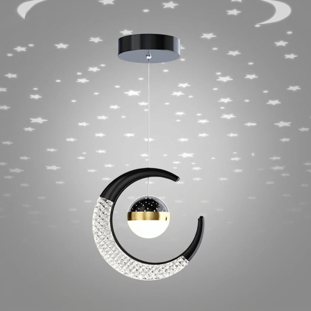 Suspension étoile avec projecteur pour enfant