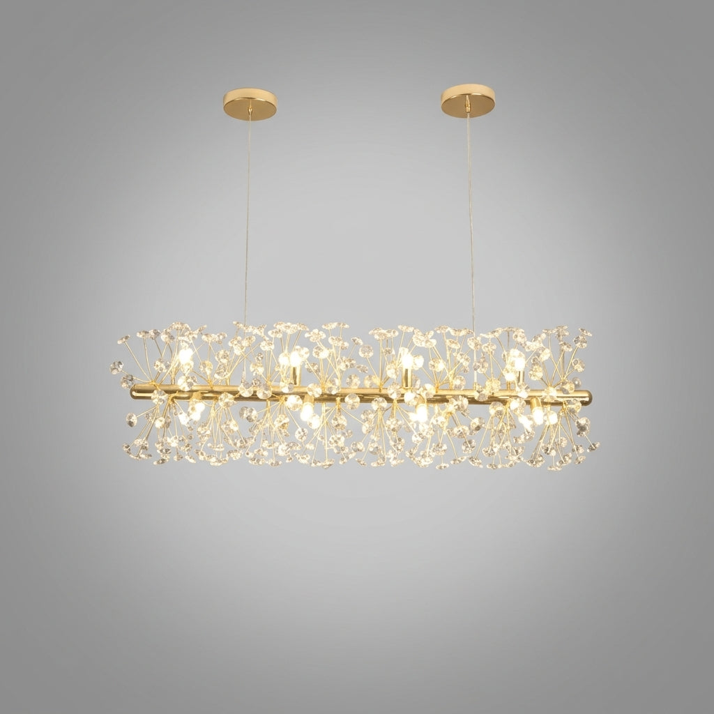Suspension en cristal design contemporain
