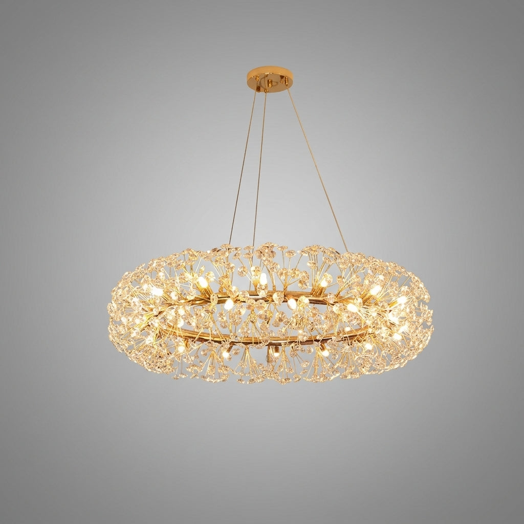 Suspension en cristal design contemporain
