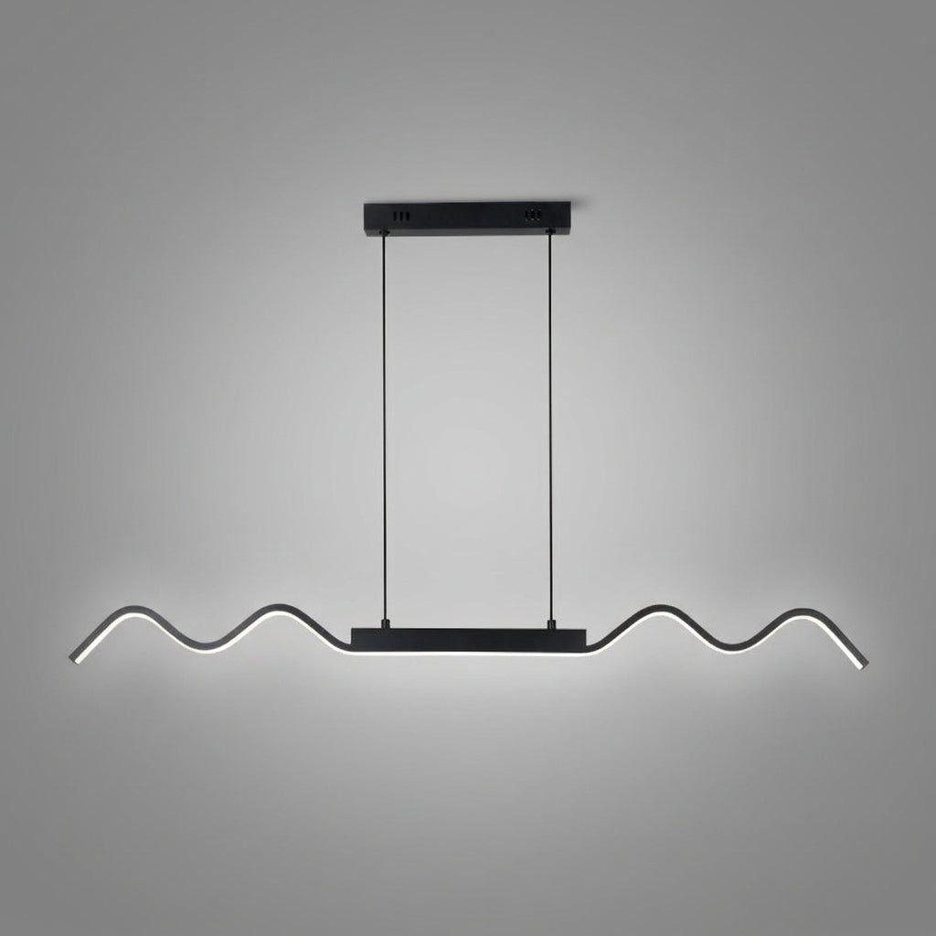 Suspension linéaire en métal design moderne